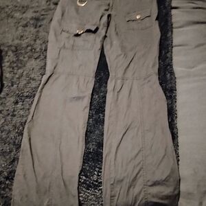 Guess Black Flare Women's Pants